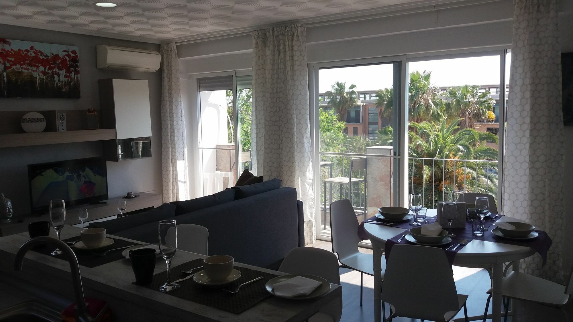 Apartmentsuitespain Atic Panoramic Beach Валенсия Экстерьер фото